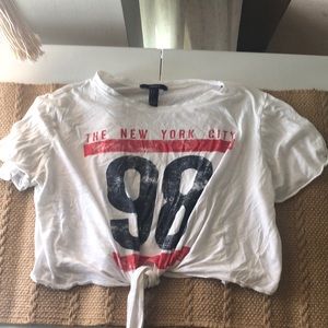NYC crop top